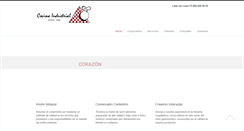 Desktop Screenshot of cocinaindustrial.com.mx