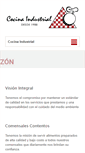 Mobile Screenshot of cocinaindustrial.com.mx